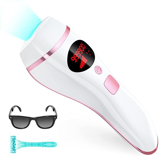 Laser Hair Removal for Women Permanent IPL Hair Removal Device At-Home Use 999900 Flashes for Fac... | Amazon (US)