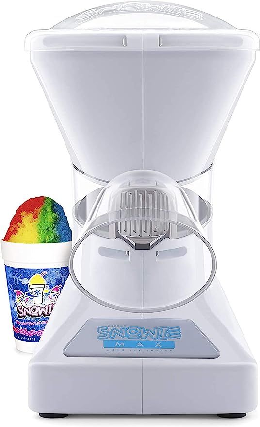 Little Snowie Max Snow Cone Machine - Premium Shaved Ice Maker, With Powder Sticks Syrup Mix, 6-S... | Amazon (US)