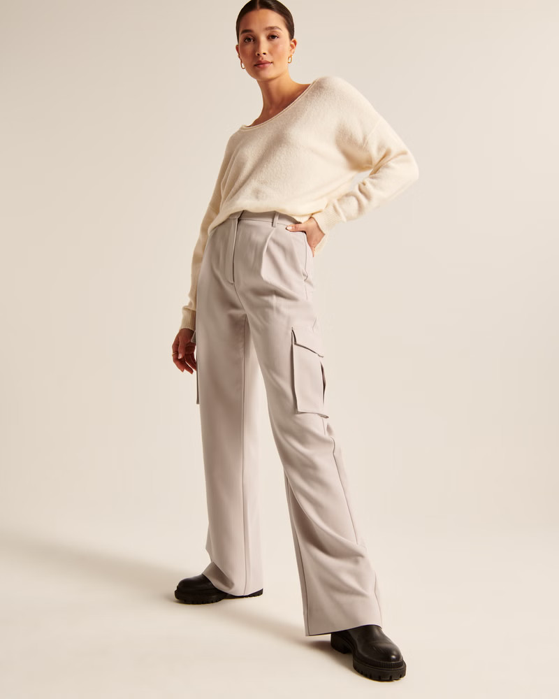 A&F Sloane Tailored Cargo Pant | Abercrombie & Fitch (US)