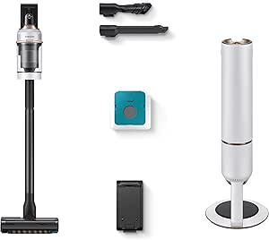 SAMSUNG BESPOKE Jet Cordless Stick Vacuum Cleaner w/ Clean Station, Powerful Multi-Surface Floor ... | Amazon (US)