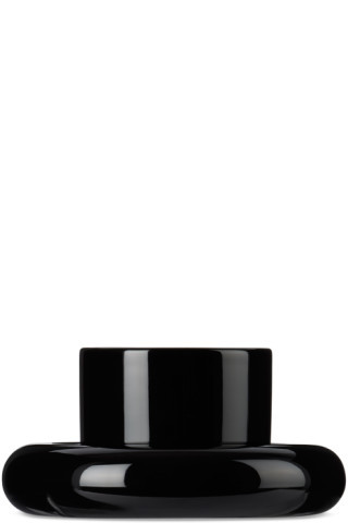 SSENSE Exclusive Black Chunky Cup & Saucer | SSENSE