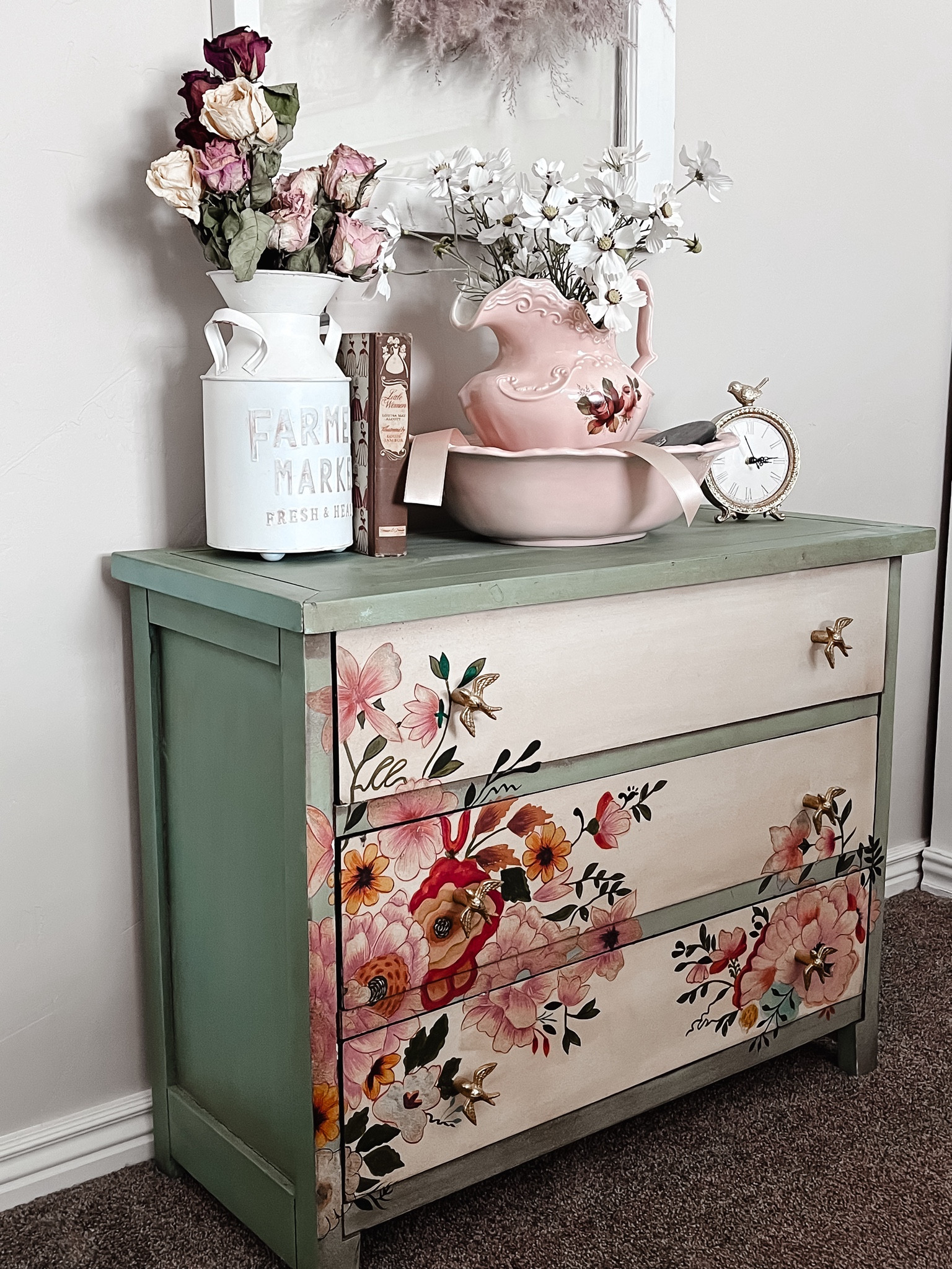 Spring refresh! Love my new cabinet 

#LTKhome #LTKstyletip #LTKbeauty