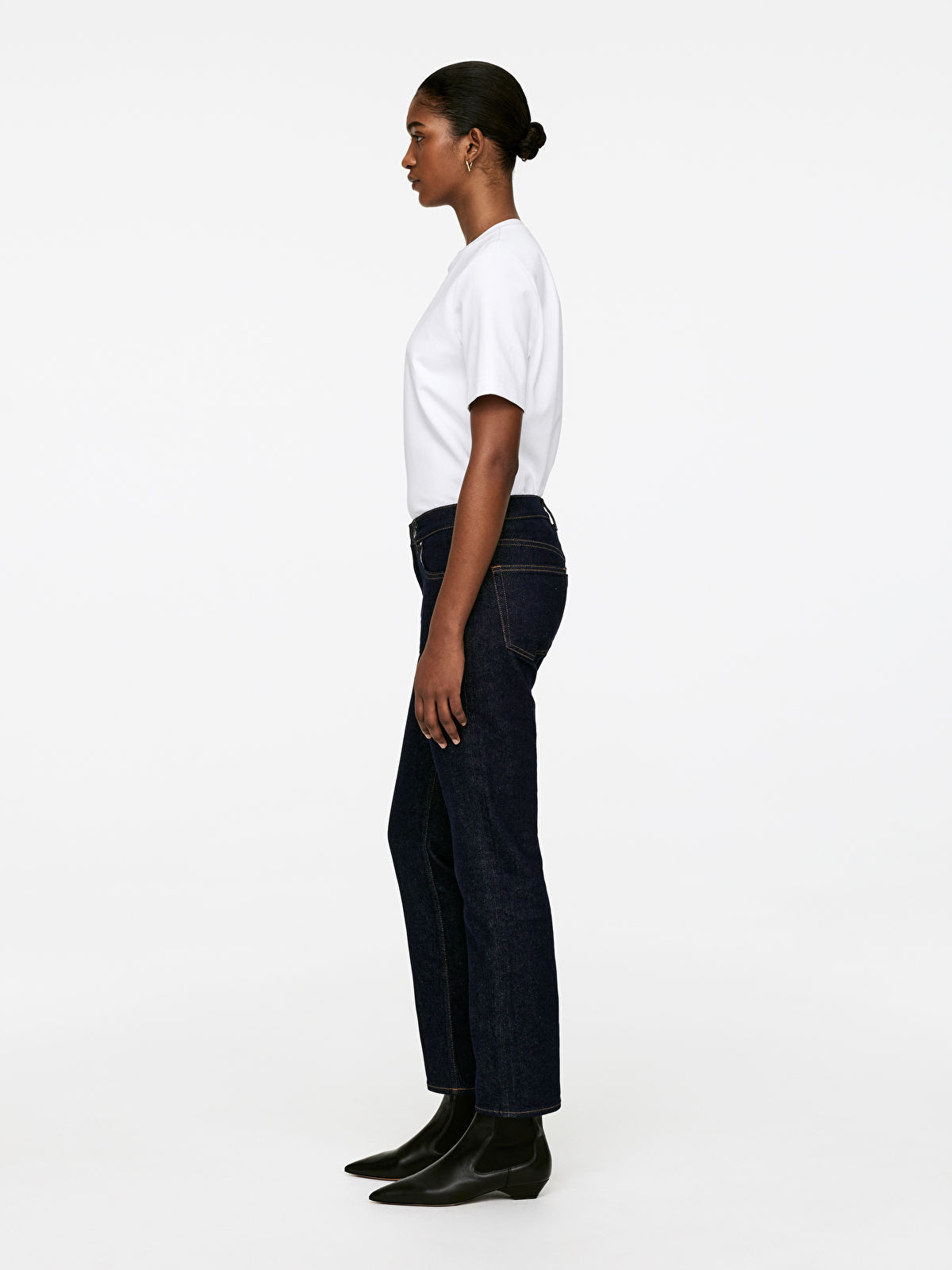 JADE CROPPED Slim Stretch Jeans | Arket UK