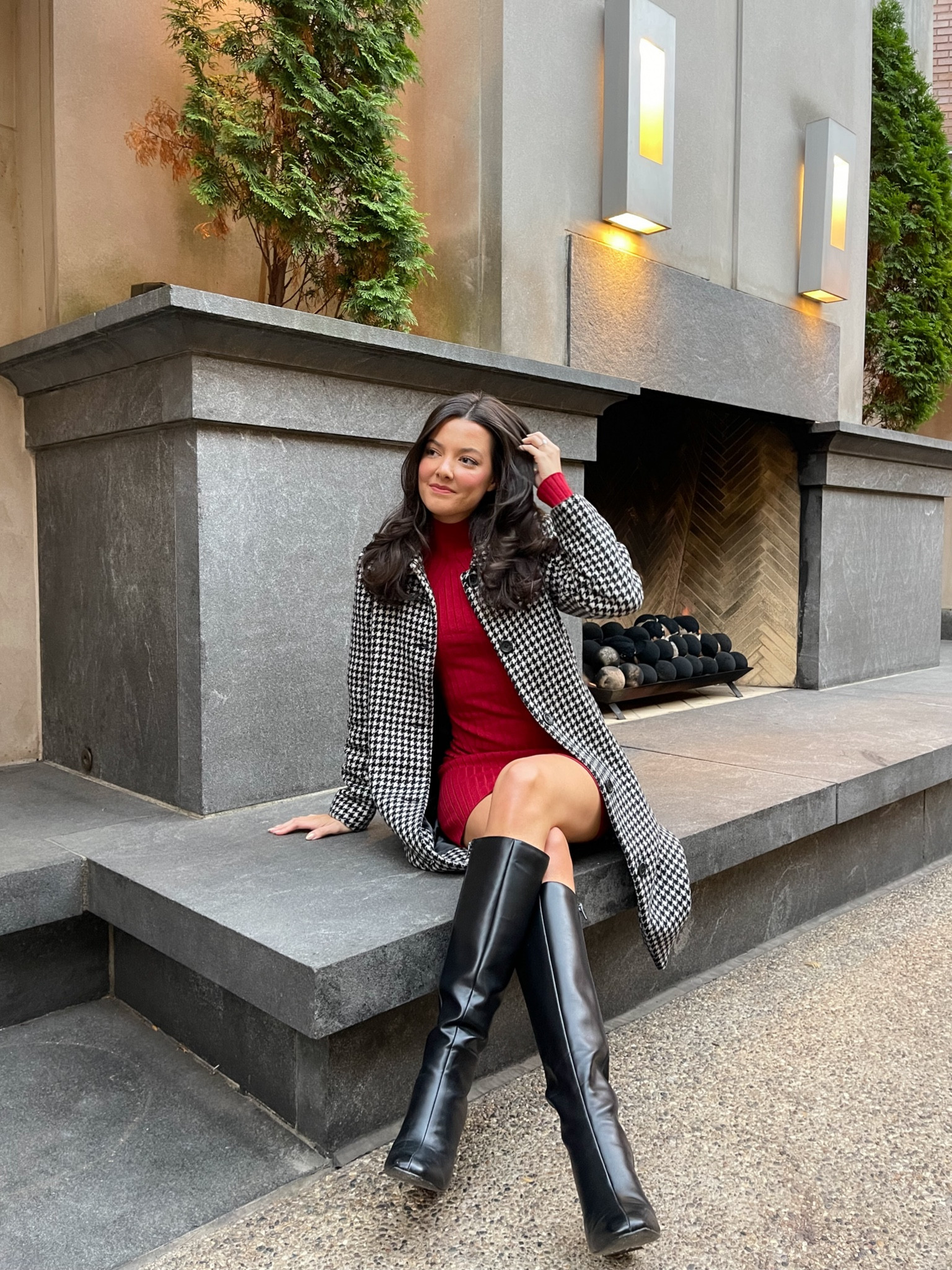 One of my favorite holiday outfits from a few years ago! I still have this coat and love it, I’m linking similar items! I’m 5’7” and wear size XS!

#LTKStyleTip #LTKSeasonal #LTKHoliday