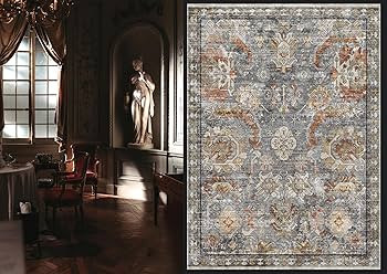 RUGSURE Washable Area Rugs - Perfect for Living Room, Bedroom, Kids Room, Nursery - Stain & Water... | Amazon (US)