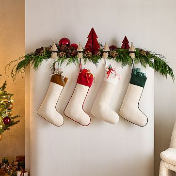 Cotton Jute Velvet Stockings | West Elm (US)