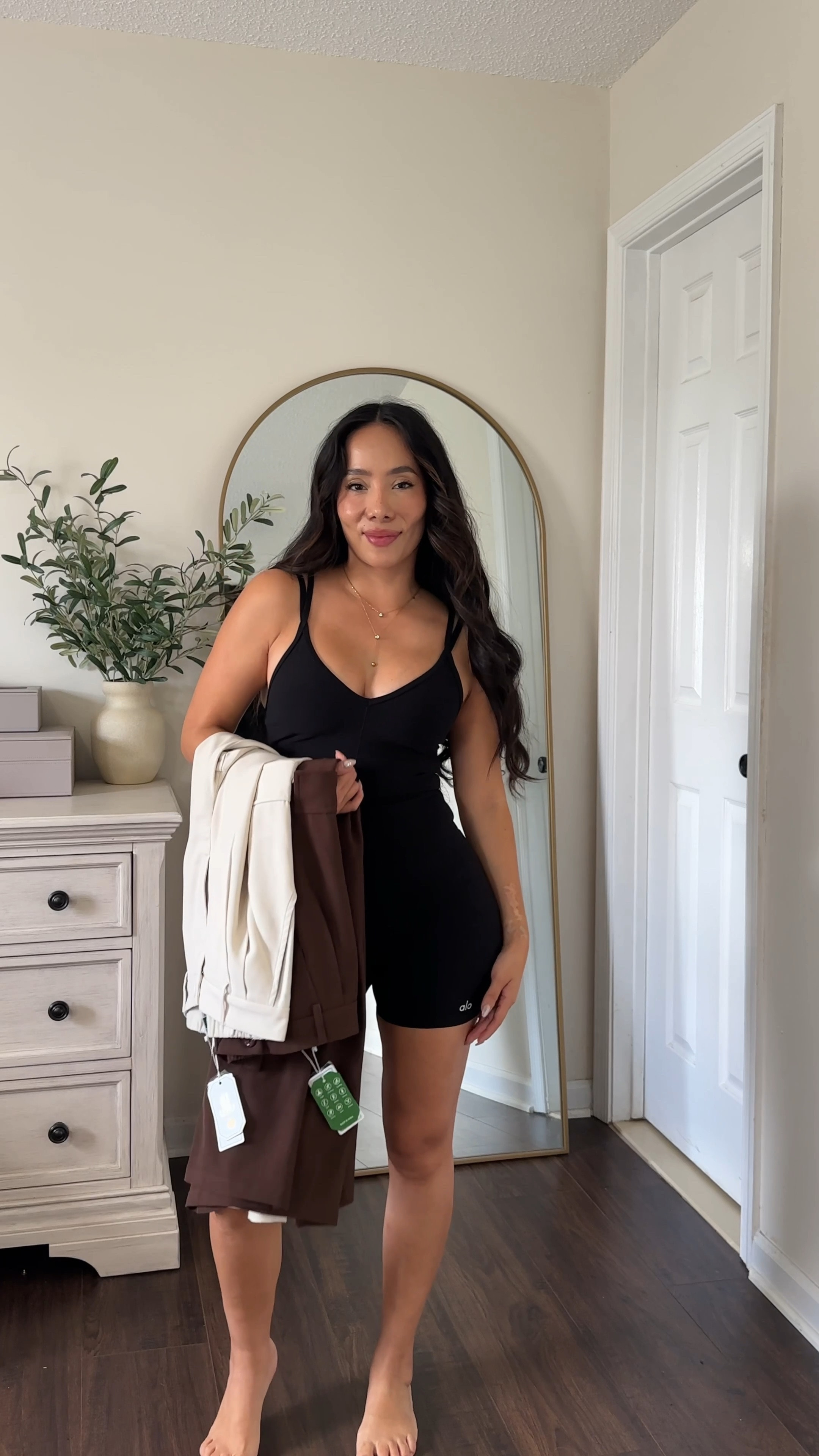 How to style trousers for fall 
Sizing info ⬇️
1st outfit :
Top : small
Trousers: XS 
2nd outfit 
Top: XS 
Trench coat: Small
Trousers: XS 


#LTKFindsUnder50 #LTKVideo #LTKStyleTip