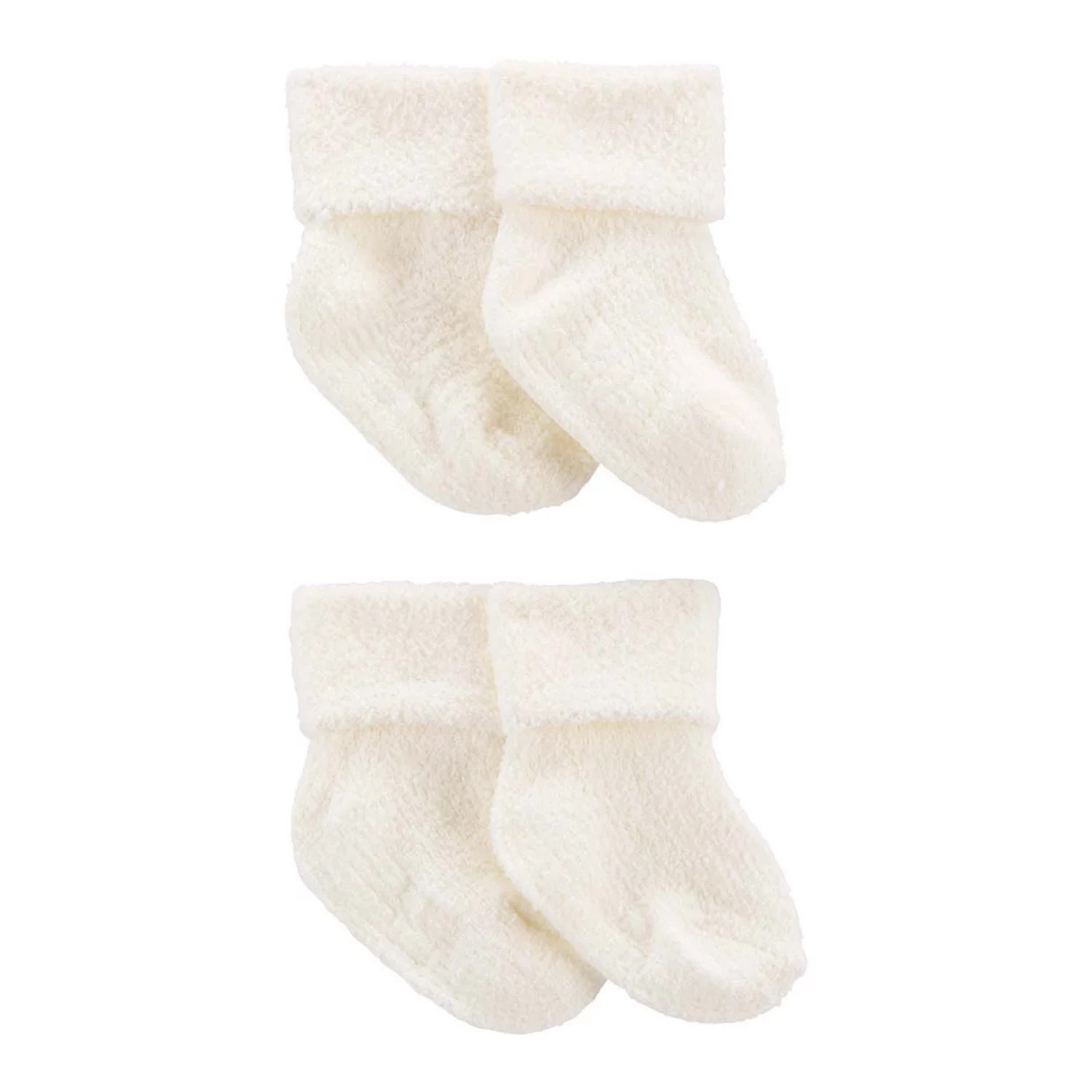Baby Carter's 4-Pack Foldover Bootie Socks | Kohl's
