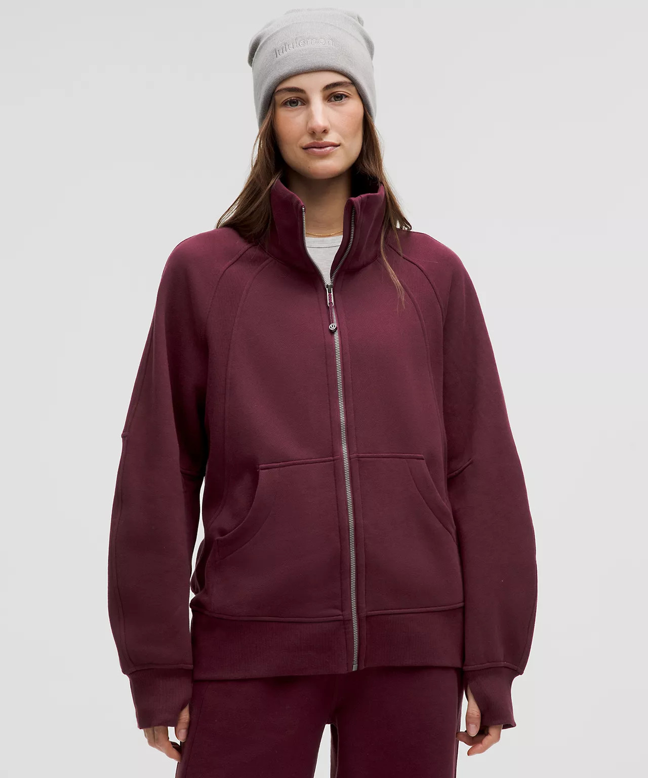 Scuba Oversized Funnel-Neck Full Zip | Lululemon (US)
