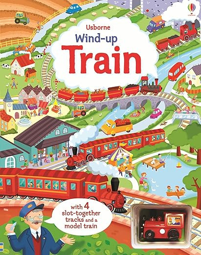 Wind-up Train: A Toy and Book Combo with a Steam Train Adventure Through Cities, Mountains, and R... | Amazon (US)