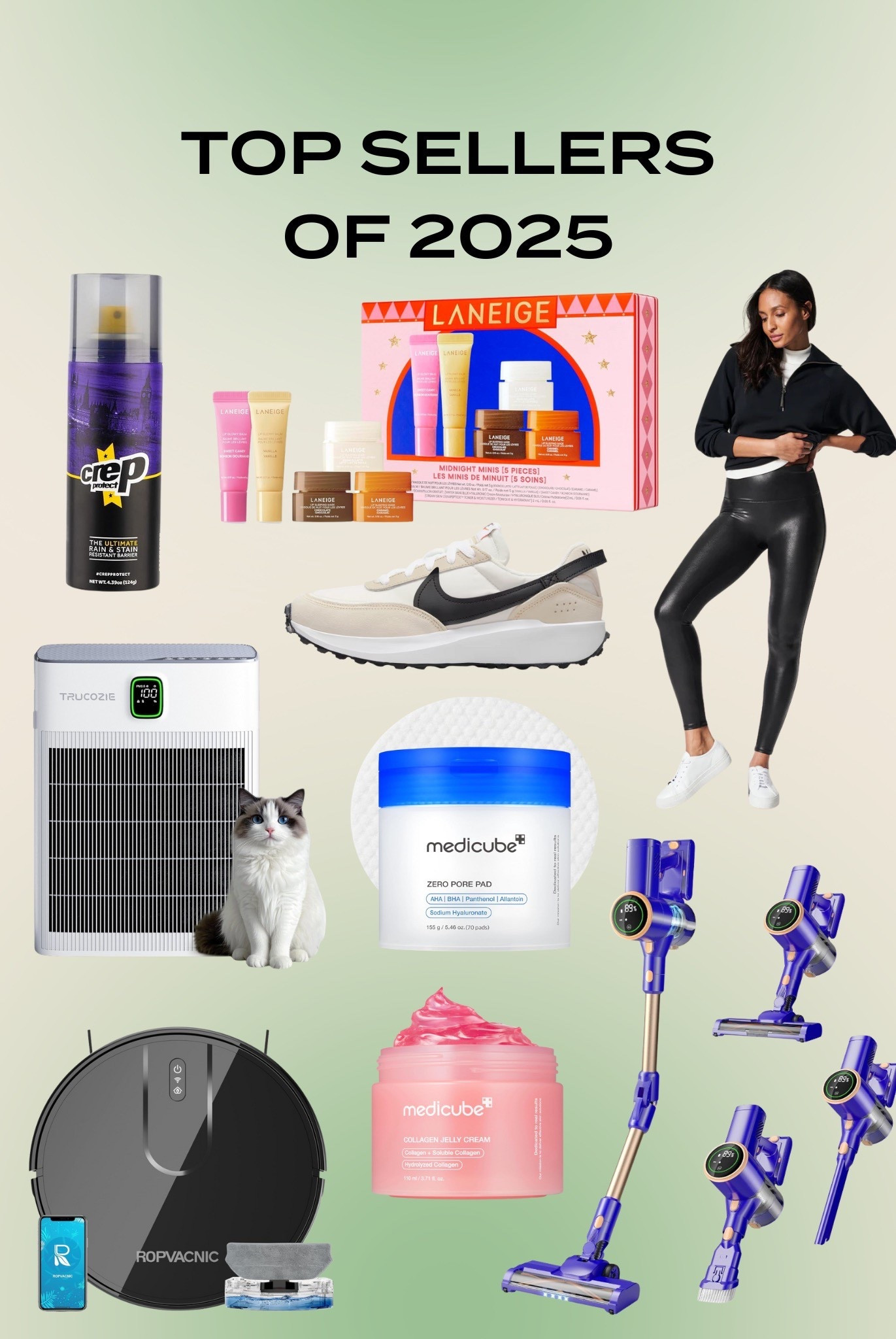 Top Sellers of 2025 ✨ Nike extra 25% off with code STRONG, Spanx use code TARYNXSPANX, Robo vac $59 with code MTZBLLGF

#LTKHoliday #LTKBeauty #LTKHome