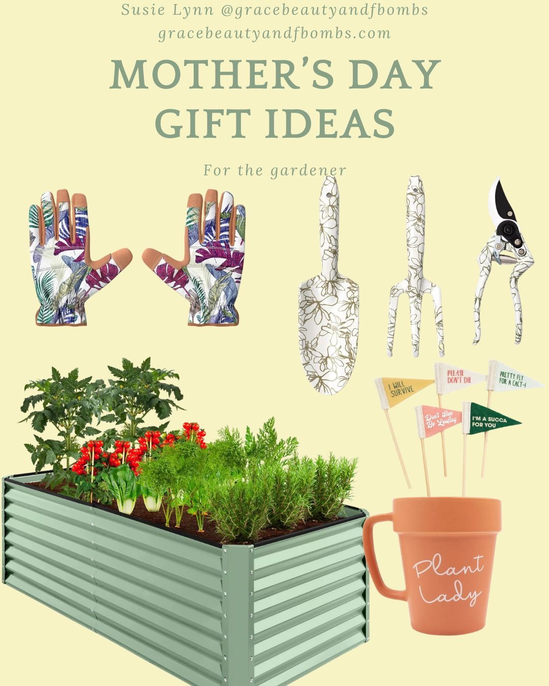 Mother’s Day Gift ideas for the gardener 
#mothersday #mothersdaygiftideas #giftsforher #giftsforgardeners 

#LTKHome #LTKSeasonal #LTKFamily