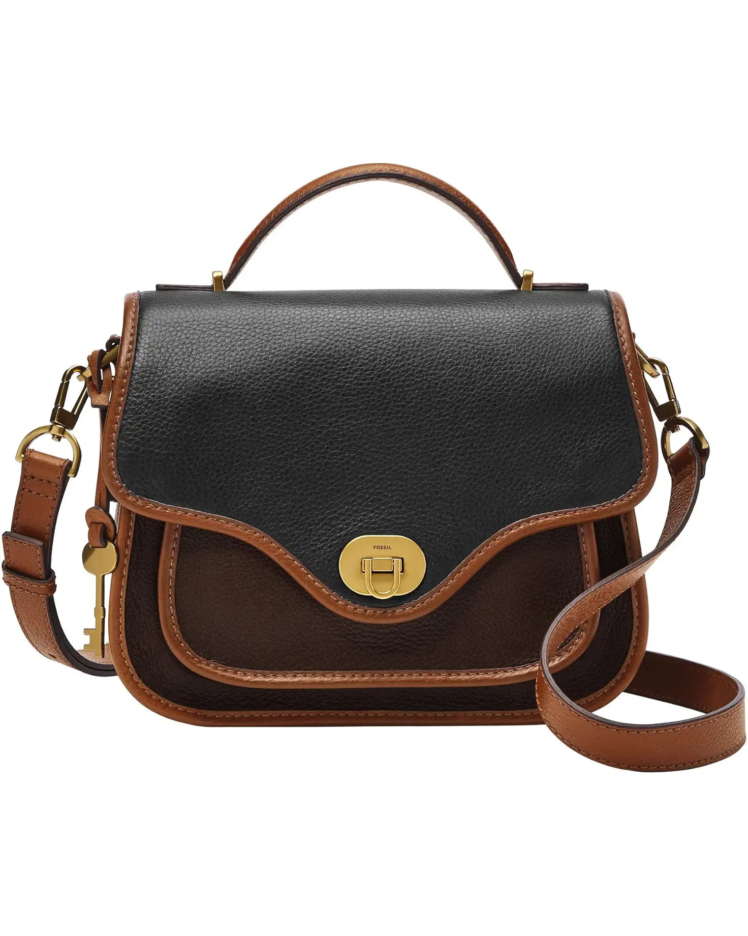 Heritage Leather Top-Handle Crossbody | Zappos