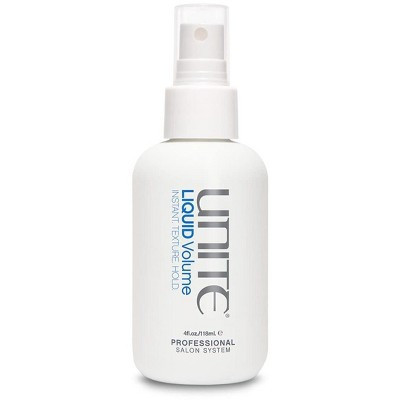 Unite Hair Liquid Volume - Instant. Texture. Hold (4 oz) Texture Hair Spray for Volume Definition Hold Hairspray. | Target