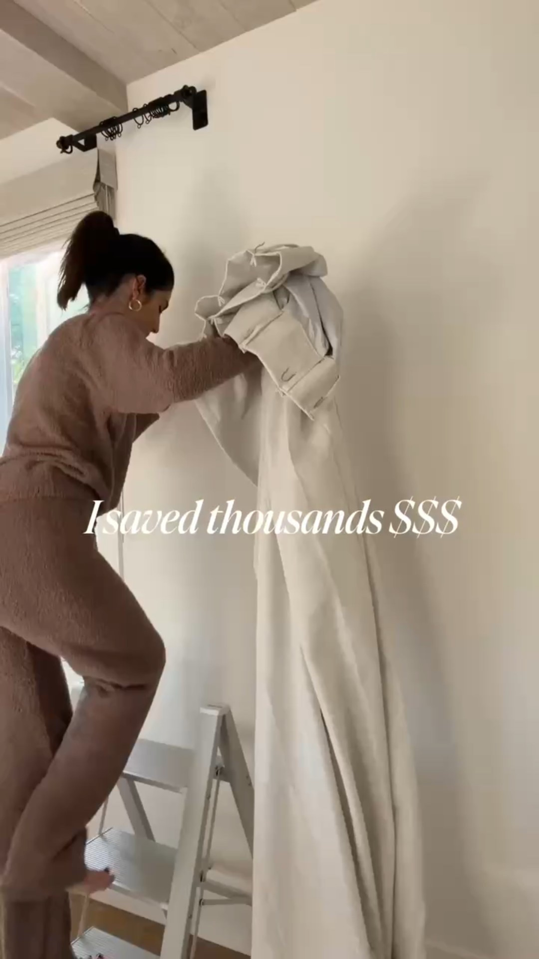 I saved thousands $$$ if you’re looking to elevate your space these curtains are amazing and instantly elevated my space! They are easy to put up as well #stylinbyaylin #aylin #amazonfind #home #curtains 

#LTKHome #LTKSeasonal #LTKHoliday