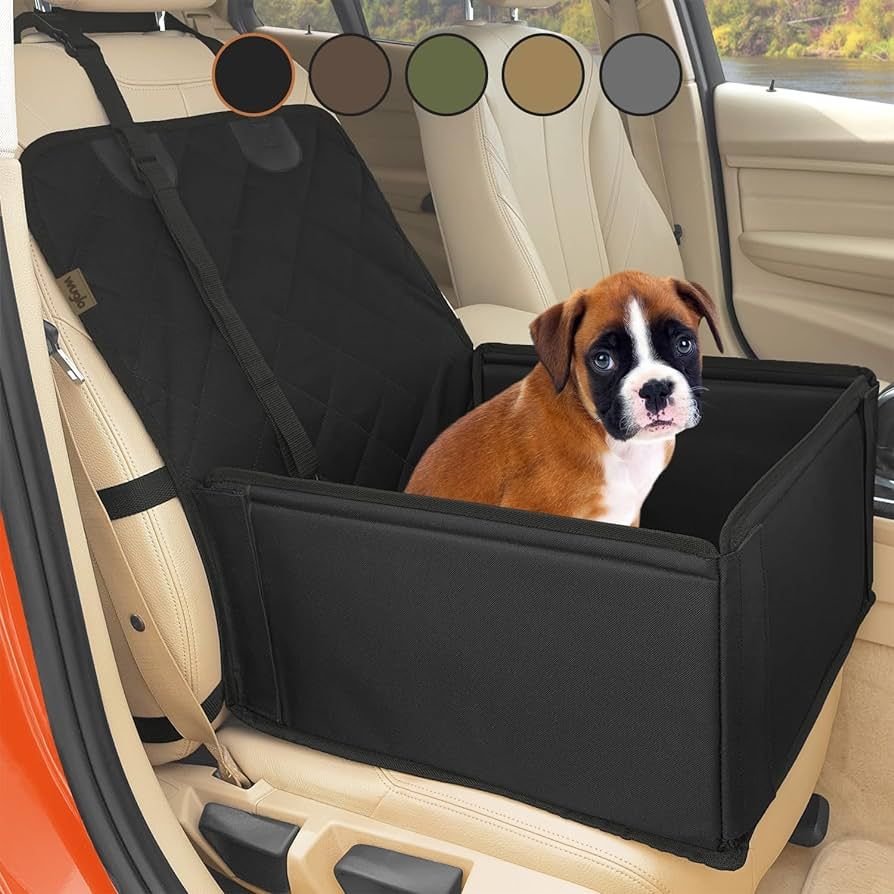 Extra Stable Dog Car Seat - Robust Car Dog Seat or Puppy Car Seat for Small to Medium-Sized Dogs ... | Amazon (US)