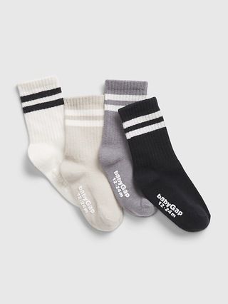 Toddler Organic Cotton Socks (4-Pack) | Gap (US)