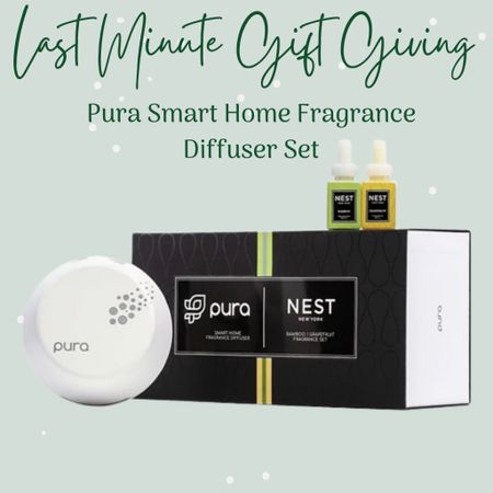 Last Minute Gift Giving! Holiday gift guide, gift idea for her, NEST New York Pura Smart Home Fragrance Diffuser Set, only $85 

#LTKGiftGuide #LTKhome #LTKunder100