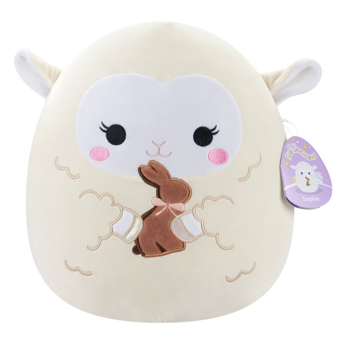Squishmallows 12" Sophie Cream Lamb with Chocolate Bunny Medium Plush | Target