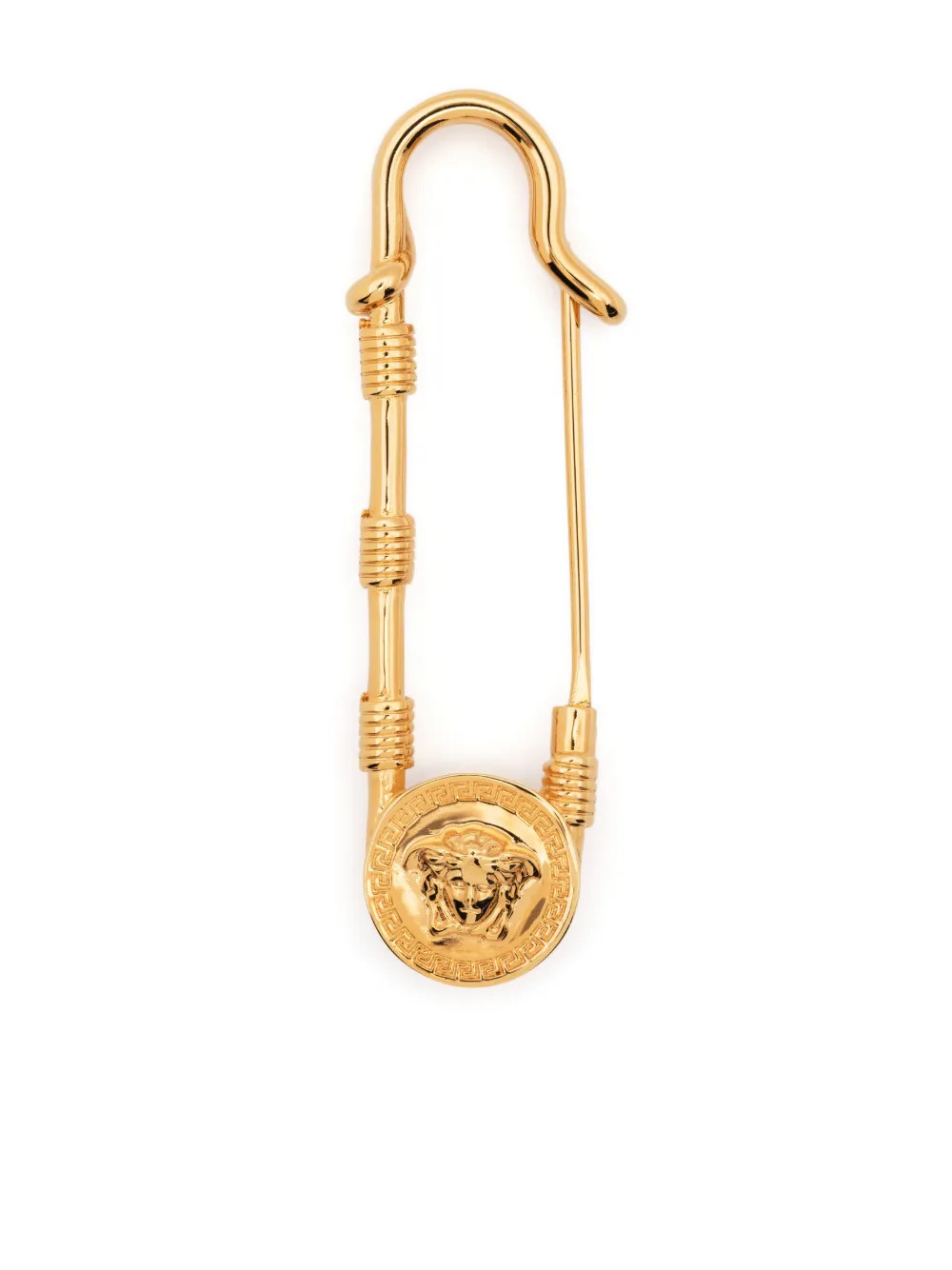 Safety-Pin Medusa brooch | Farfetch Global