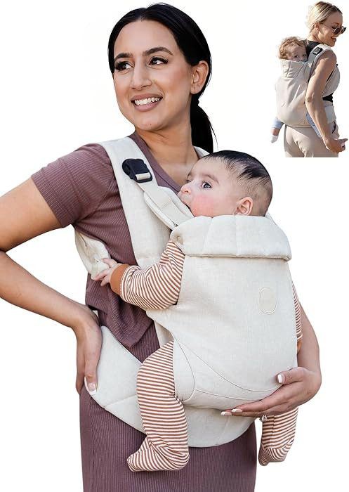 GROWNSY Baby Carrier, One-Click Release Clasp for Easy to Wear, Cozy Wraps Carrier Newborn to Tod... | Amazon (US)