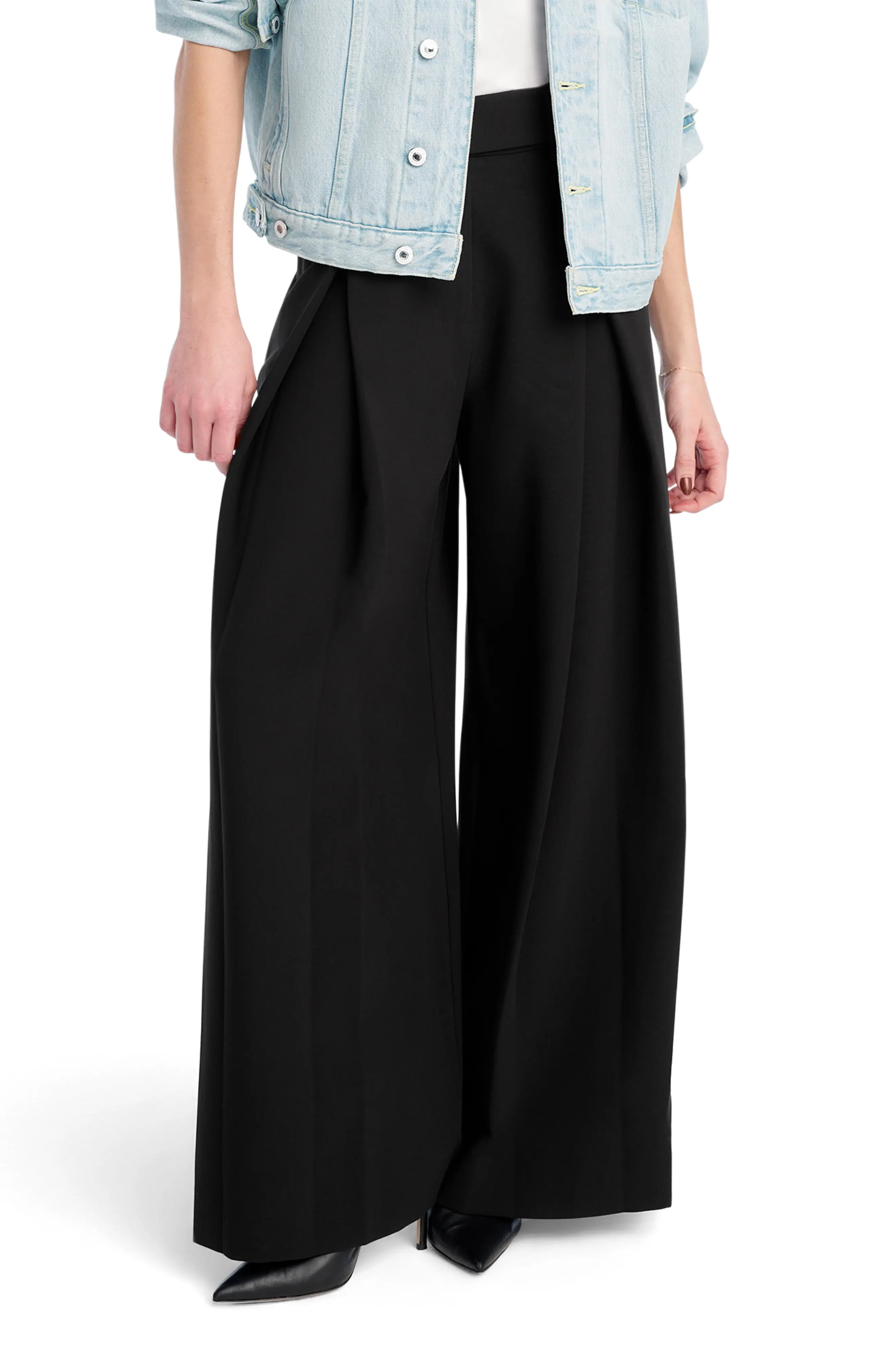 Favorite Daughter Pleats for Days Wide Leg Pants (Women) | Nordstrom | Nordstrom