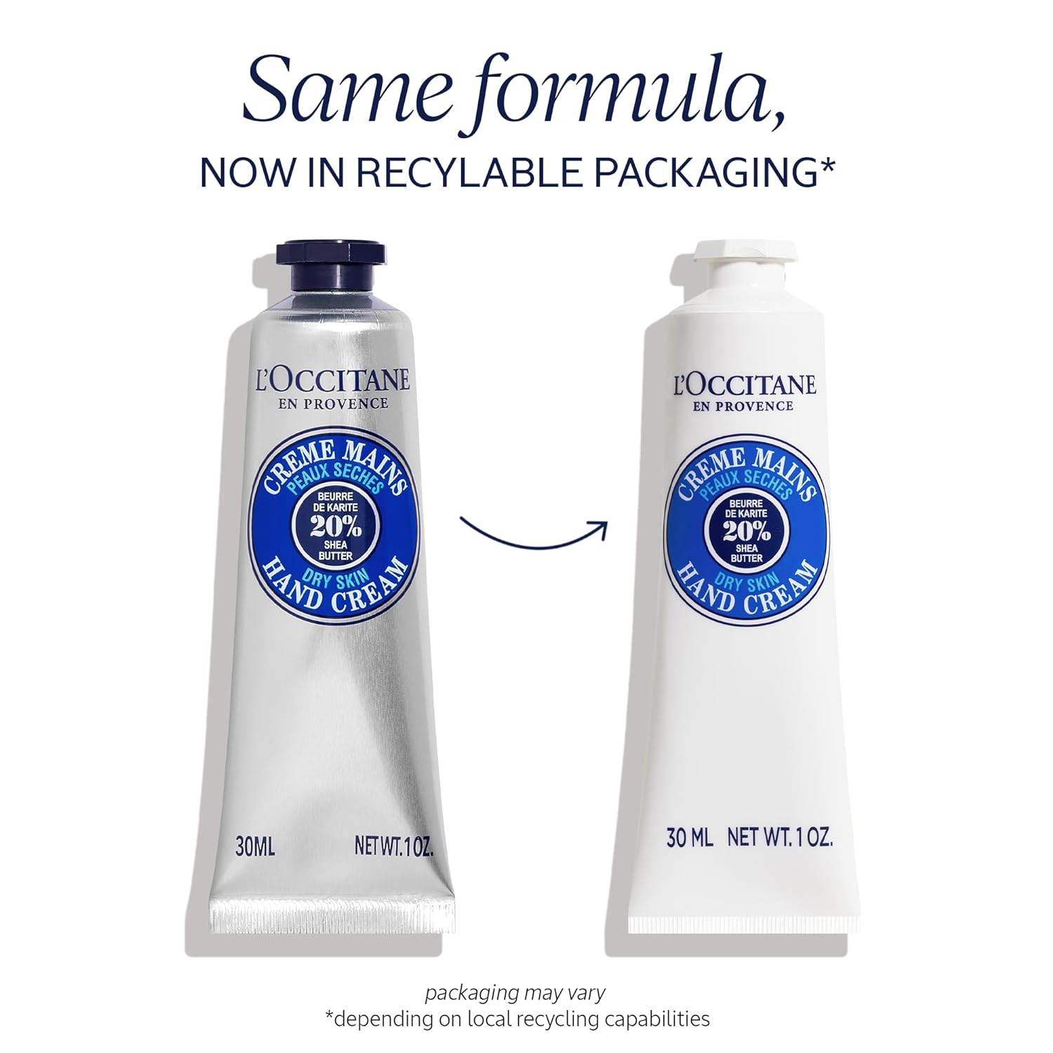 L'OCCITANE 20% Organic Shea Butter Hand Cream, Nourishes & Protects Dry Hands, Fast-Absorbing, No... | Amazon (US)