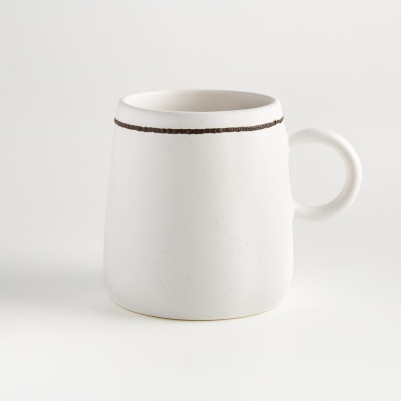 Stella White Mug + Reviews | Crate and Barrel | Crate & Barrel