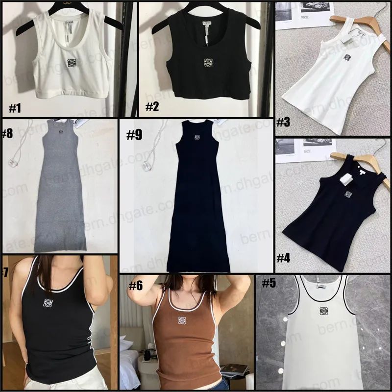 Top Seller Loe-we DUPE Fashion Clothing Women's Tank Top Sleeveless T shirt Buttock Dresses S M L | DHGate