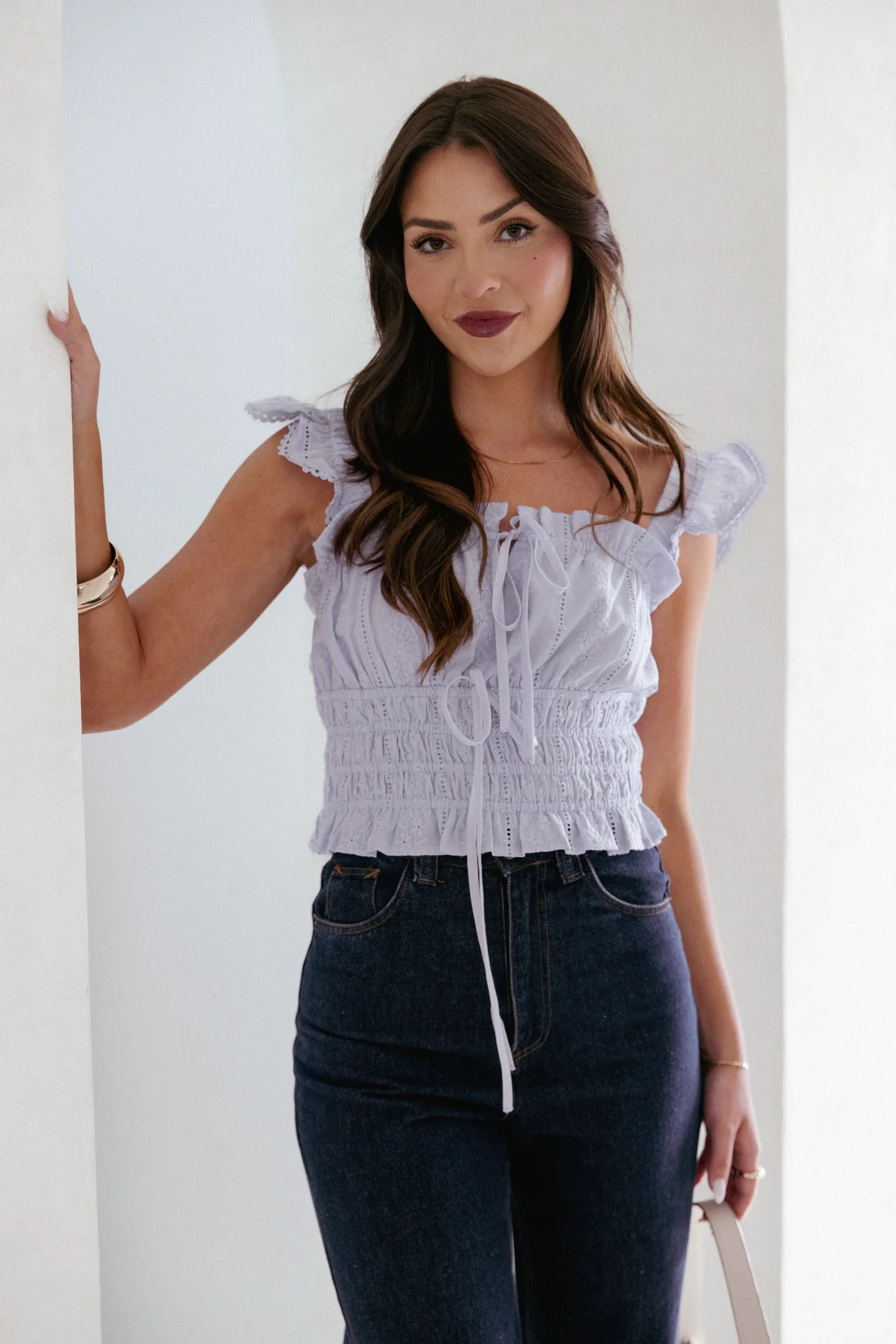 Giran Top - Cashmere Blue | Petal & Pup (US)