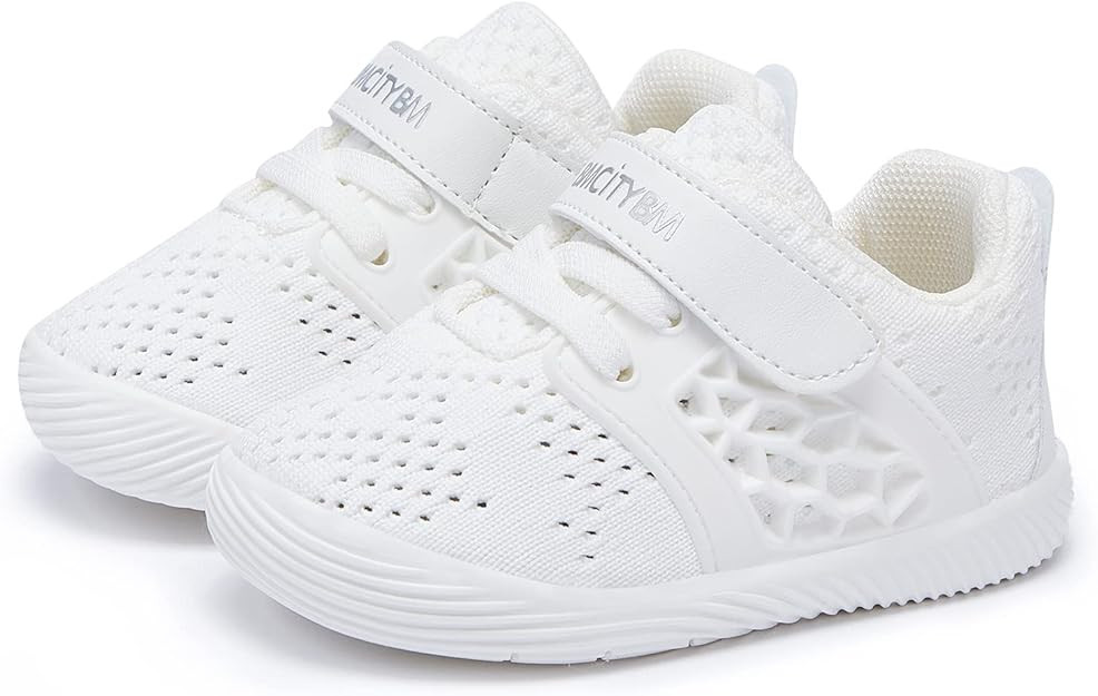 BMCiTYBM Baby Boy Girl Shoes Breathable Mesh Walking Shoes Lightweight Non-Slip Sneakers Infant F... | Amazon (US)