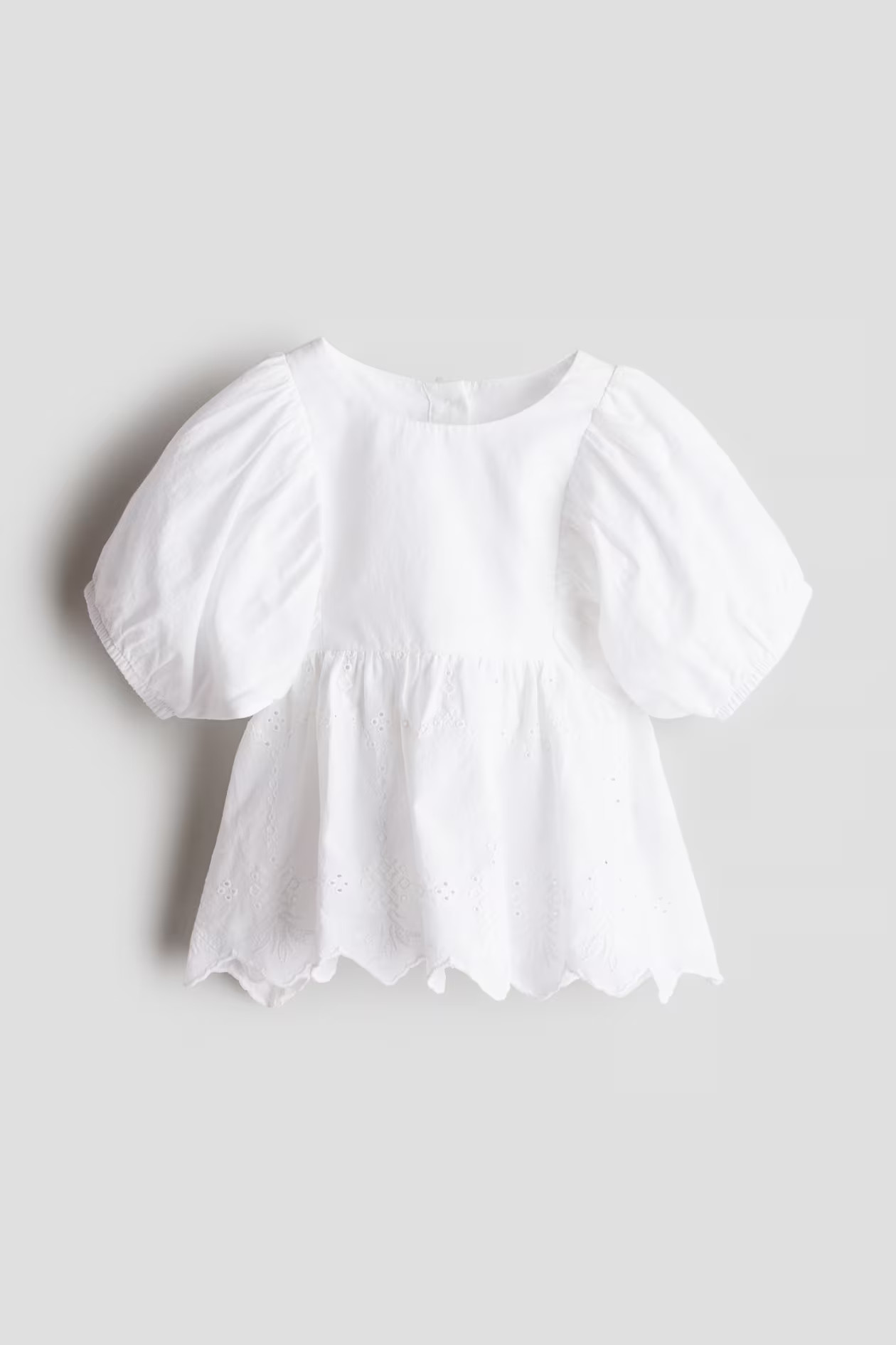 Blouse with Eyelet Embroidery | H&M (US + CA)