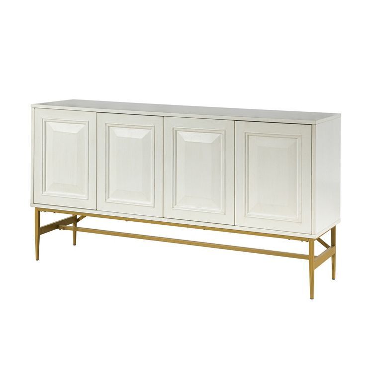 Lewis 65'' Wide Modern Buffet Sideboard cabinet with 4 Doors| KARAT HOME | Target