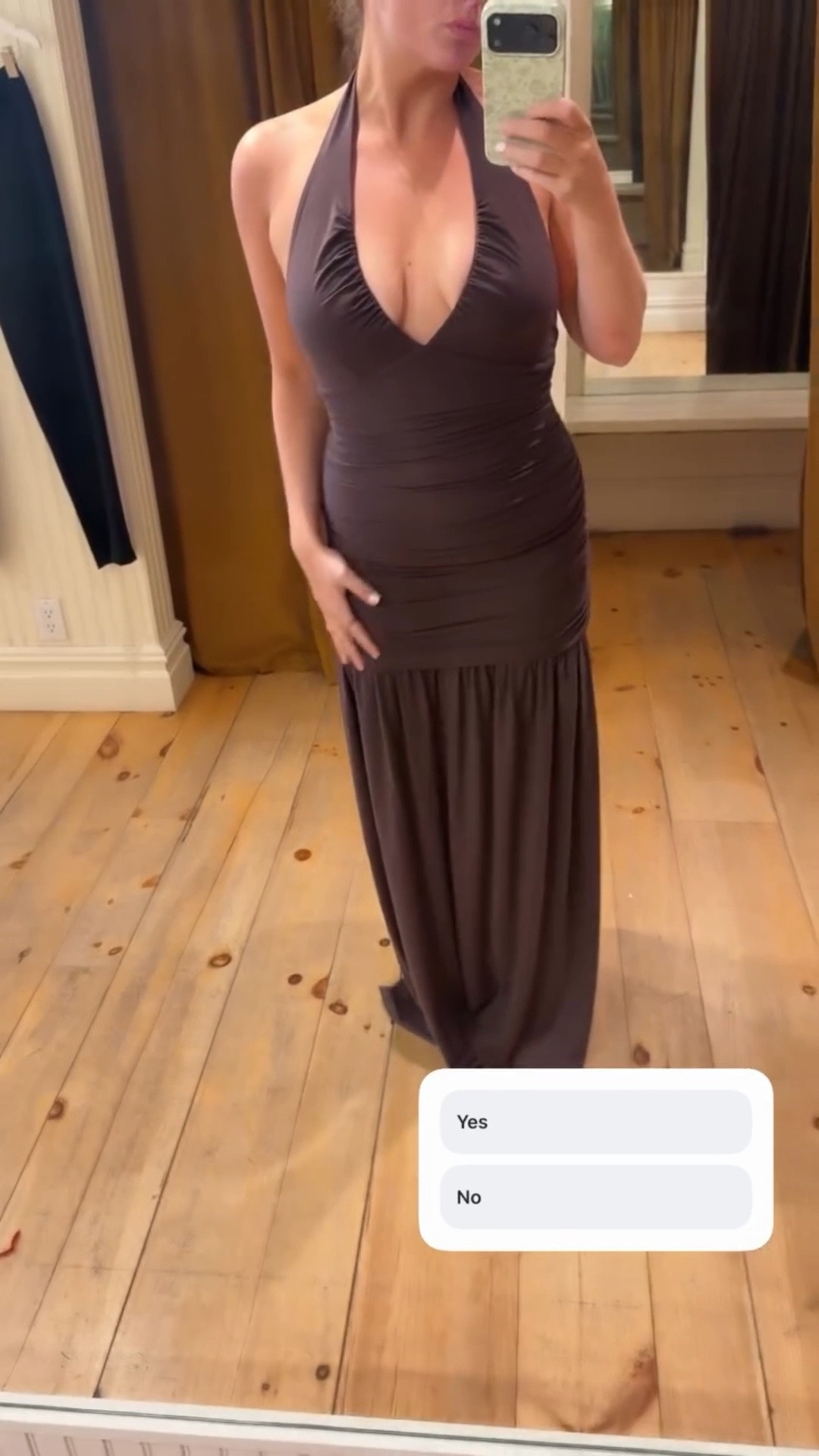 This @Reformation drop waist chocolate brown dress is gorgeous. 🤎 Would be perfect for a fall wedding or special occasion! Love the ruched details and deep v neckline.

Brown dress
Reformation dress
Wedding guest dress
Women’s fall style
Special occasion dress

#LTKWedding #LTKootd #LTKgrwm