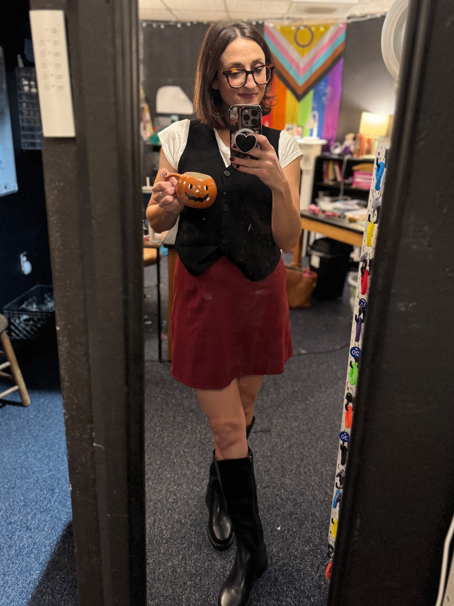 Fall teacher outfit 🎃