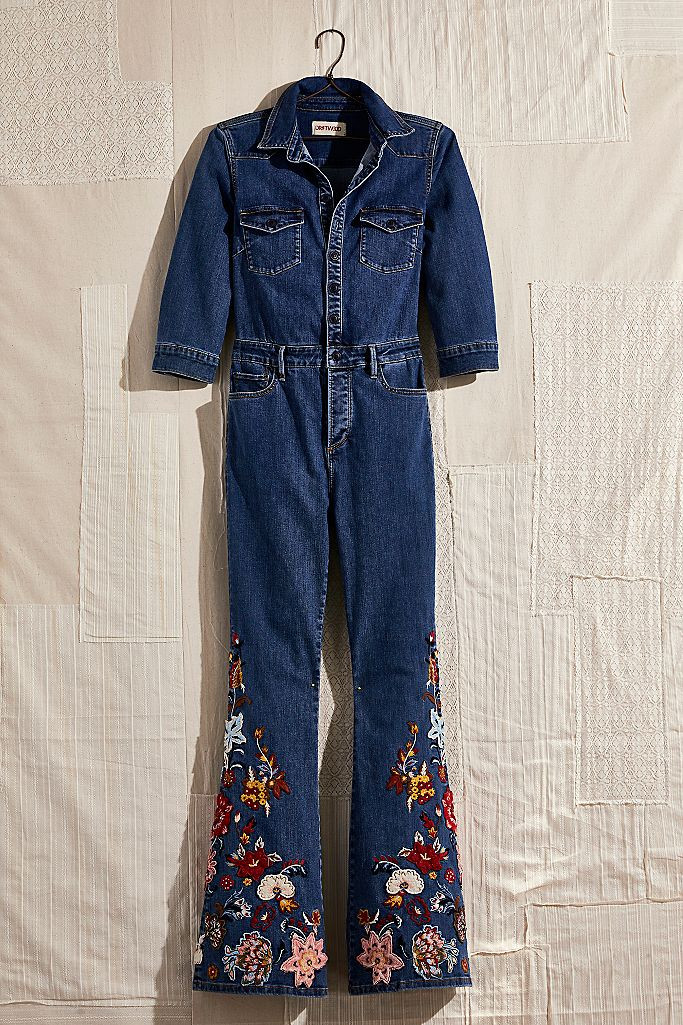 Free People x Driftwood Farrah Embroidered Jumpsuit | Free People (Global - UK&FR Excluded)