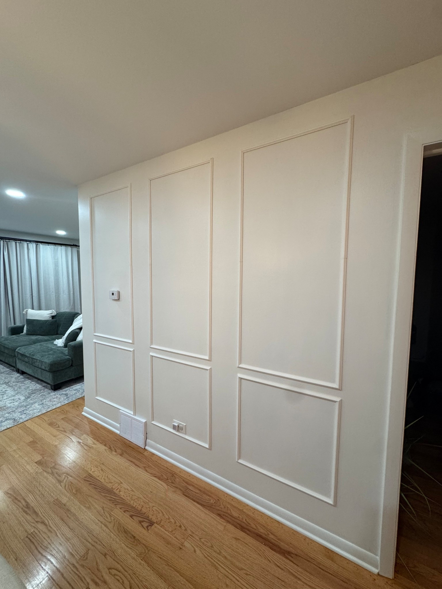Peel n stick wainscoting…. 🤯 have a plain blank wall you don’t know what to do with?! These immediately elevate any space I’m obsessed 😍

#LTKHome #LTKFamily #LTKFindsUnder50