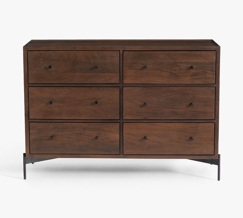 Warren 6-Drawer Wide Dresser | Pottery Barn (US)