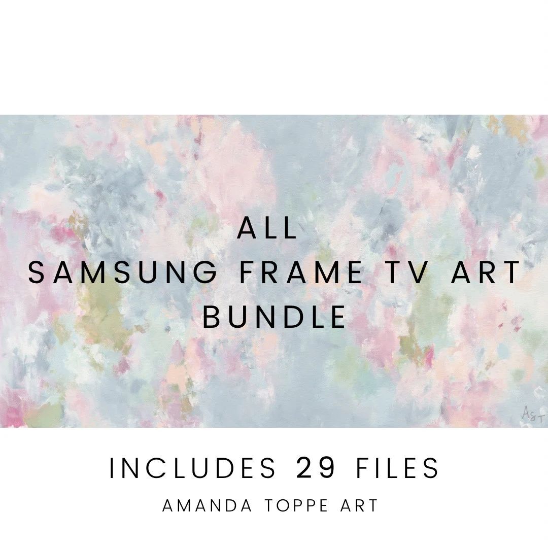 The ENTIRE Samsung Frame TV Art Collection by Amanda Toppe for the Price of One Limited Time Deal... | Etsy (US)