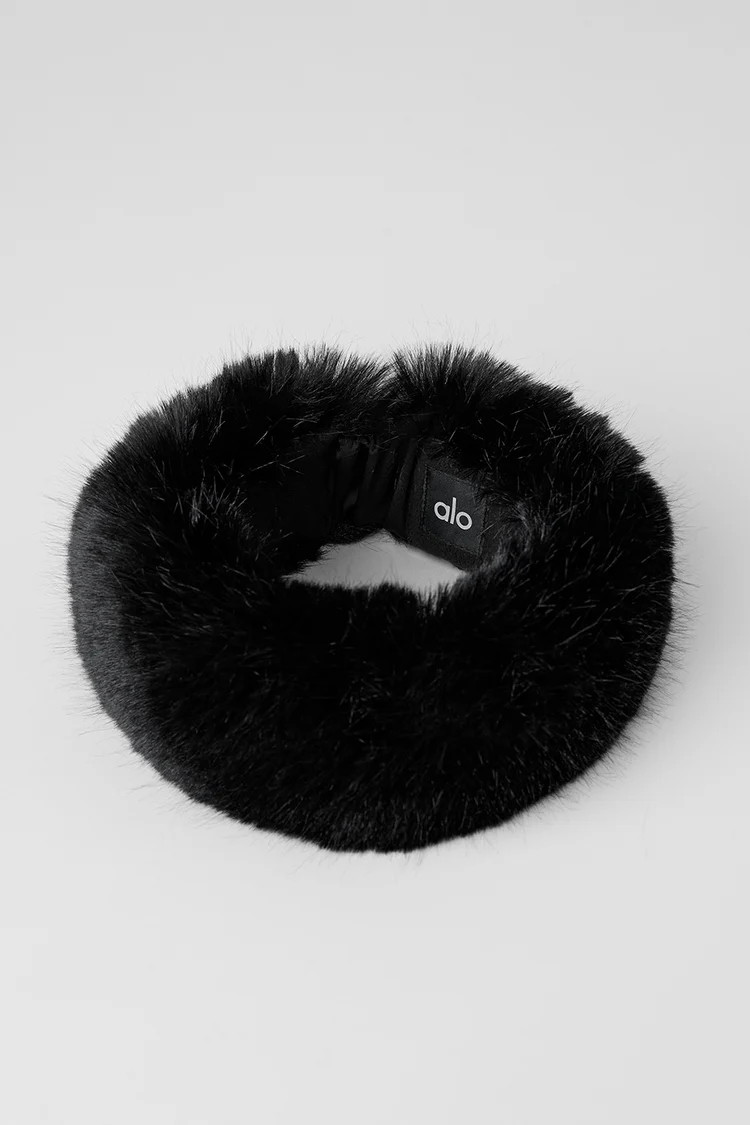 Opulent Faux Fur Wintersun Headband | Alo Yoga (US)