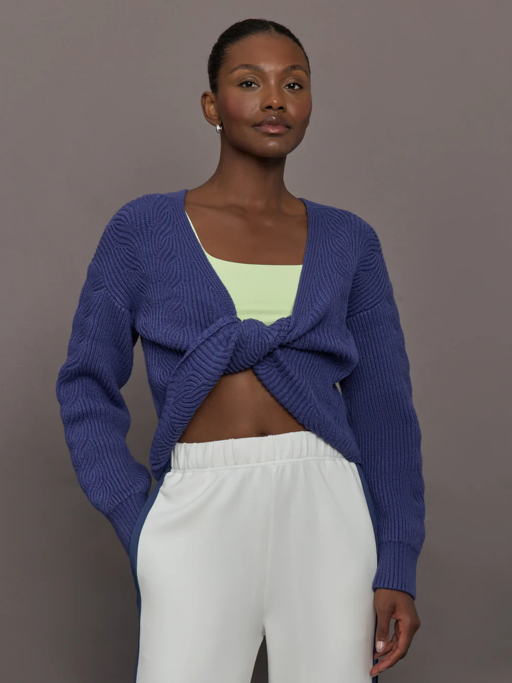 Twist Pullover - Future Dusk | Carbon38