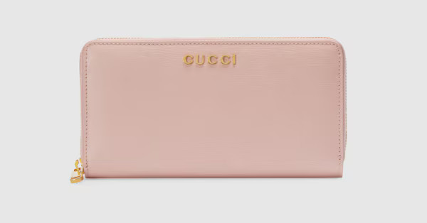 Zip around wallet with Gucci script | Gucci (US)