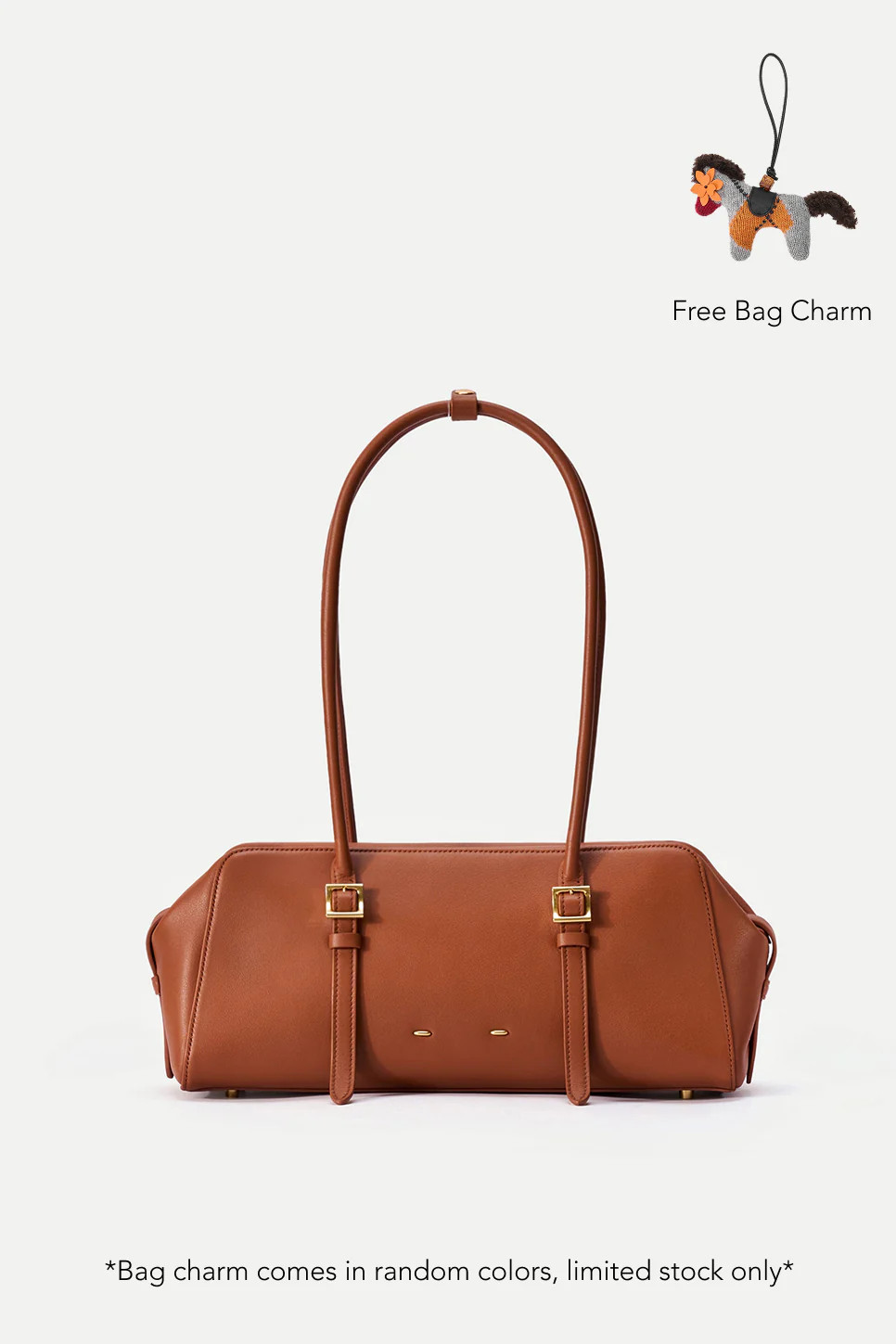 Monti East West Shoulder Bag in Top-grain Nappa leather | Fabrique