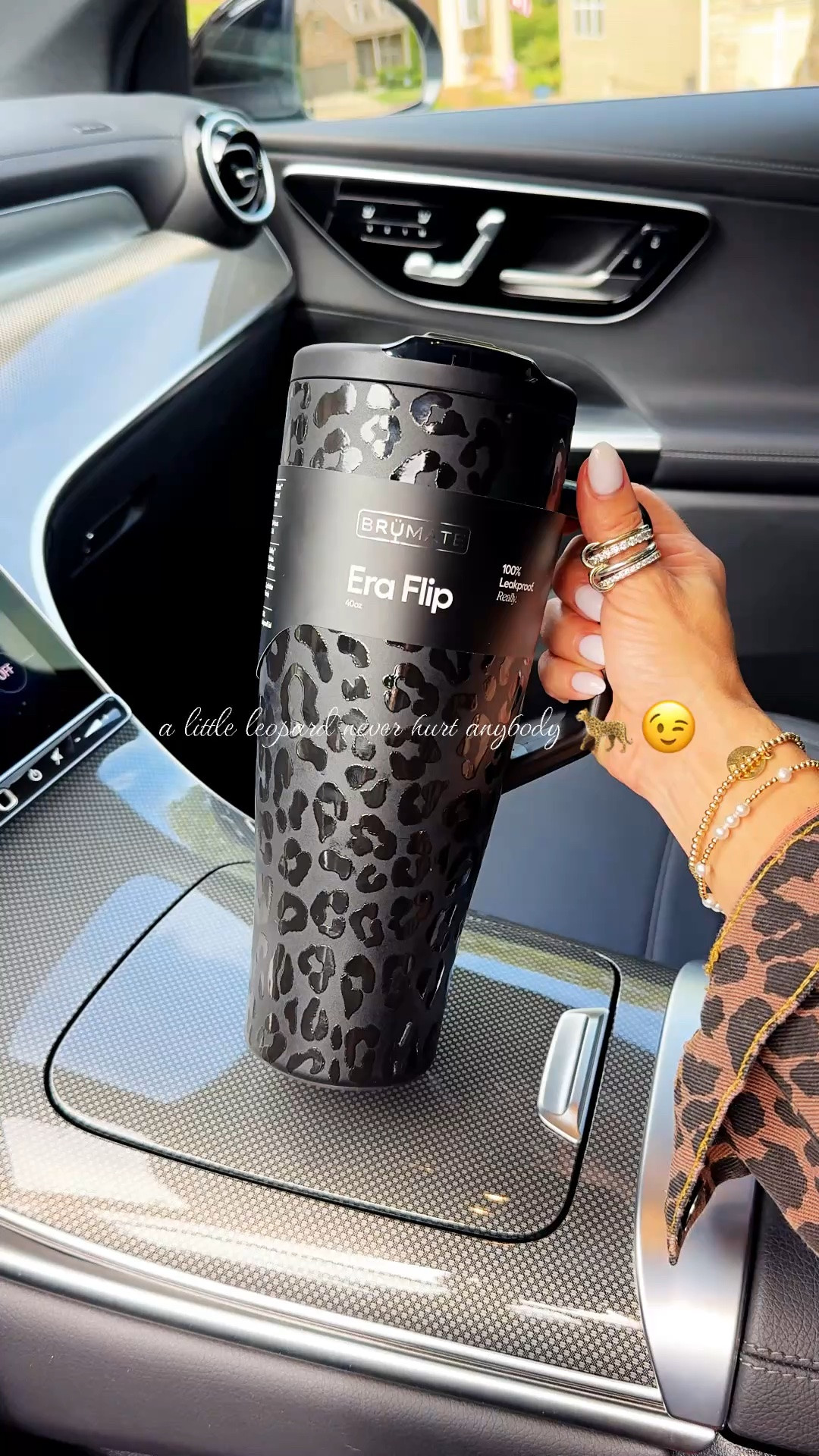 The BrüMate Era Flip in Onyx Leopard 🐆🥤 is giving “my everyday tumbler, but make it cute.”

If you’ve ever had a tumbler leak in your car, struggled to fit it into a cup holder, or hated having an exposed straw sticking out all day… THIS is the kind of design I’m talking about.

The covered flip-down straw, handle, cup-holder-friendly base, 100% leakproof design, and 24+ hour ice retention make it practical enough for everyday use.

#AD
#TikTokMadeMeBuyIt
#WaterBottle
#Tumbler
#Brumate
#LeopardPrint