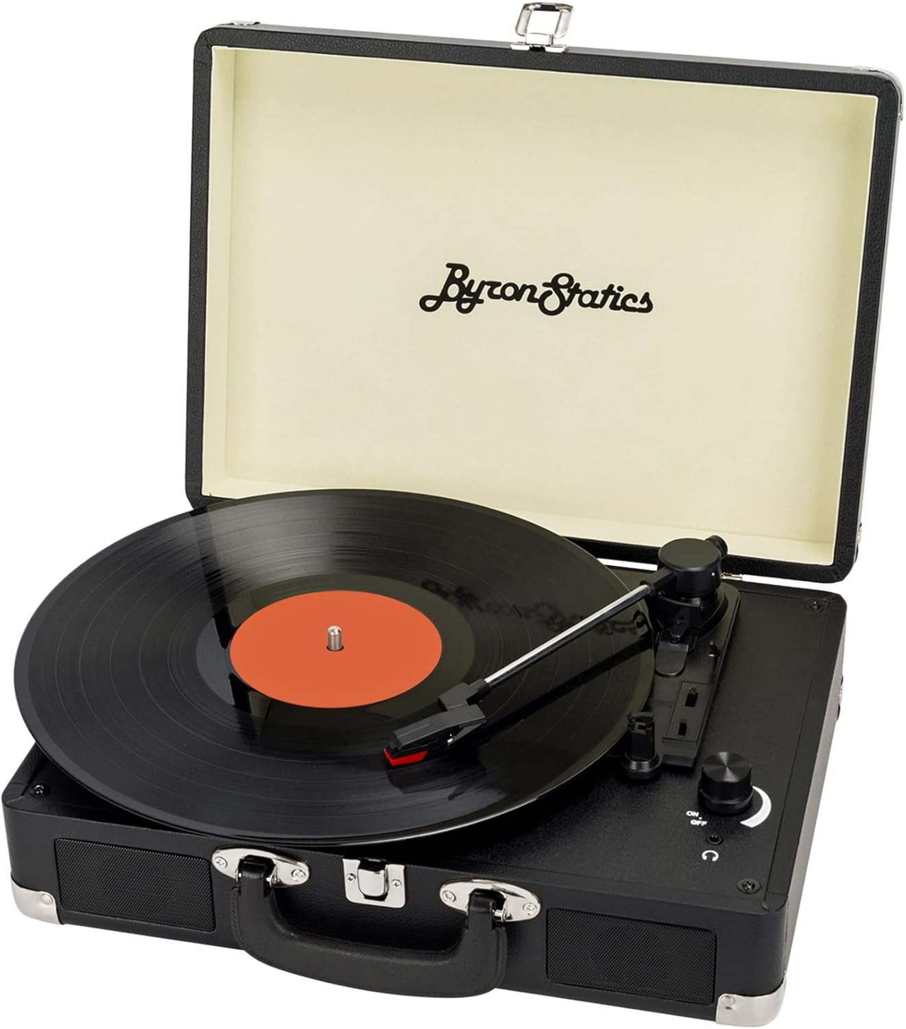 ByronStatics Record Player, Vinyl Turntable Record Player 3 Speed with Built in Stereo Speakers, ... | Amazon (US)
