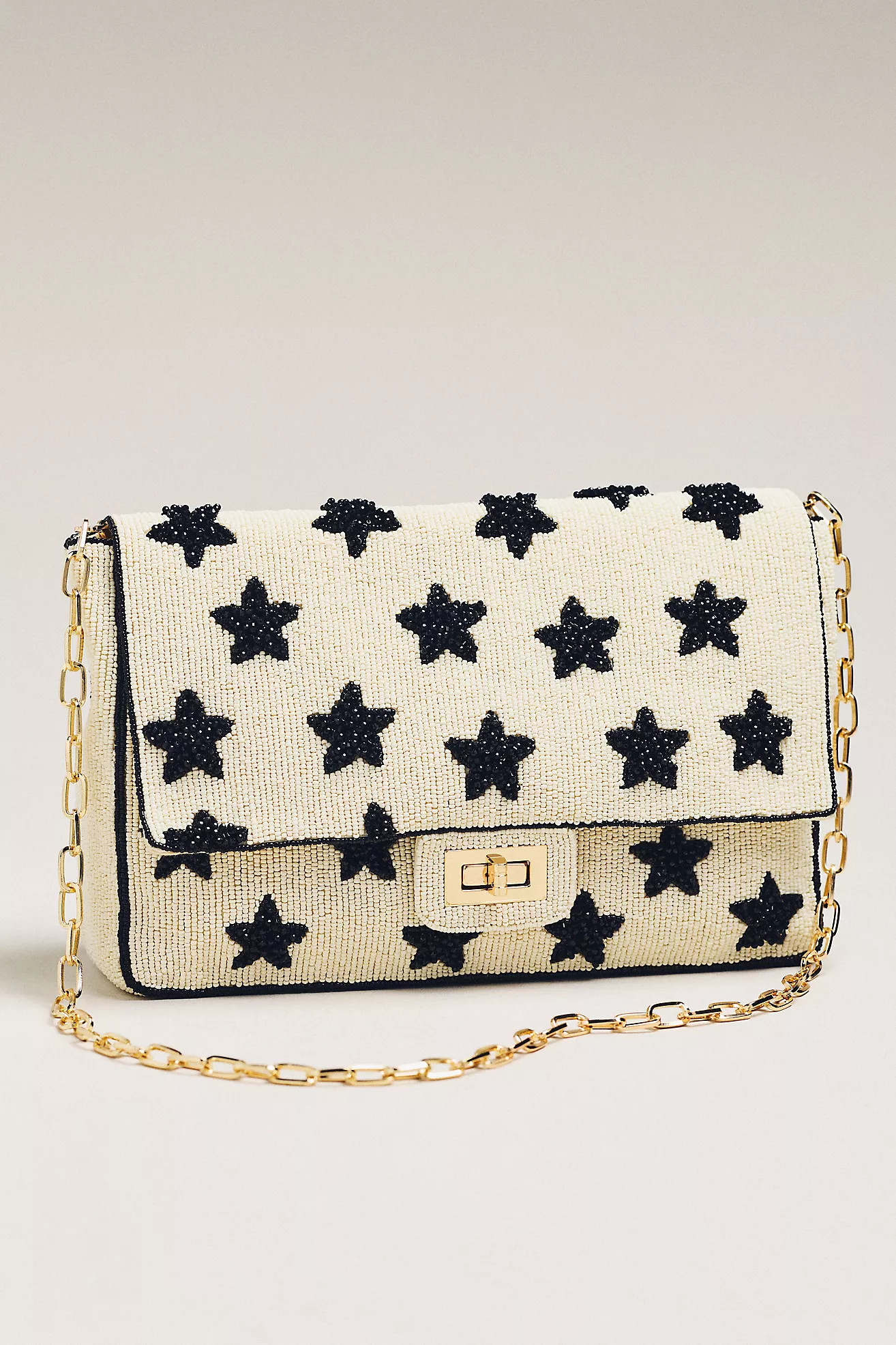Maeve Oversized Beaded Shoulder Bag | Anthropologie (US)