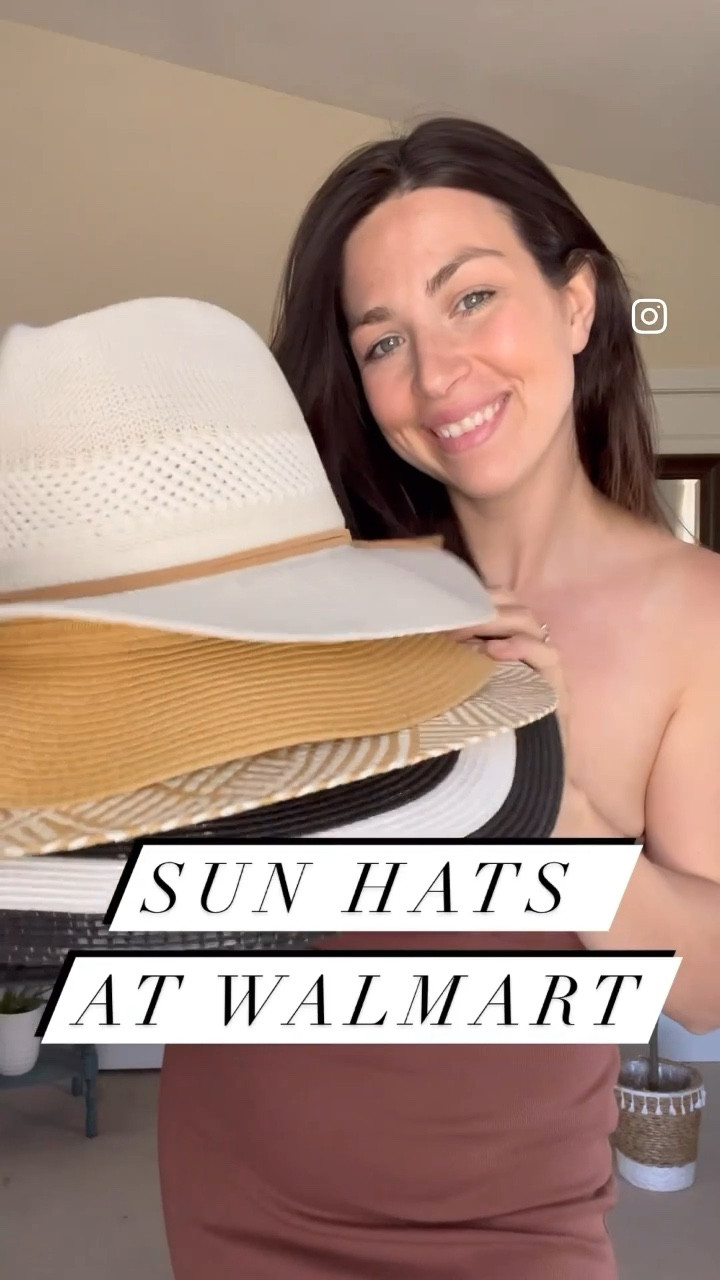 Adorable beach hats at Walmart!  Sun hats for women | beach hat | sun hat | packable sun hat 

#LTKunder50 #LTKSeasonal