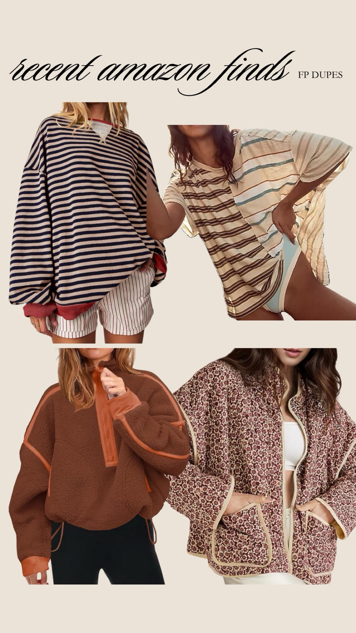 Cute FP dupes for this Fall! ☺️🍂