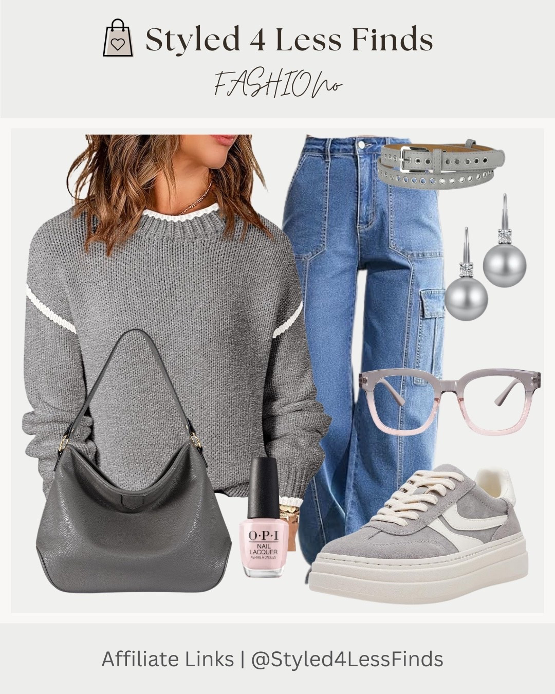 Cool tones, clean lines, and everyday ease 🤍
This grey-on-grey look is all about elevated comfort — effortless, wearable, and polished without trying too hard. From the cozy knit to the structured denim and soft accessories, it’s the kind of outfit that works for errands, coffee dates, and everything in between.

Style Tip:
When building a neutral outfit, mix textures (knit, denim, leather, suede) to add depth and keep the look feeling intentional and styled.

#LTKjeans #LTKover50style #LTKcanada