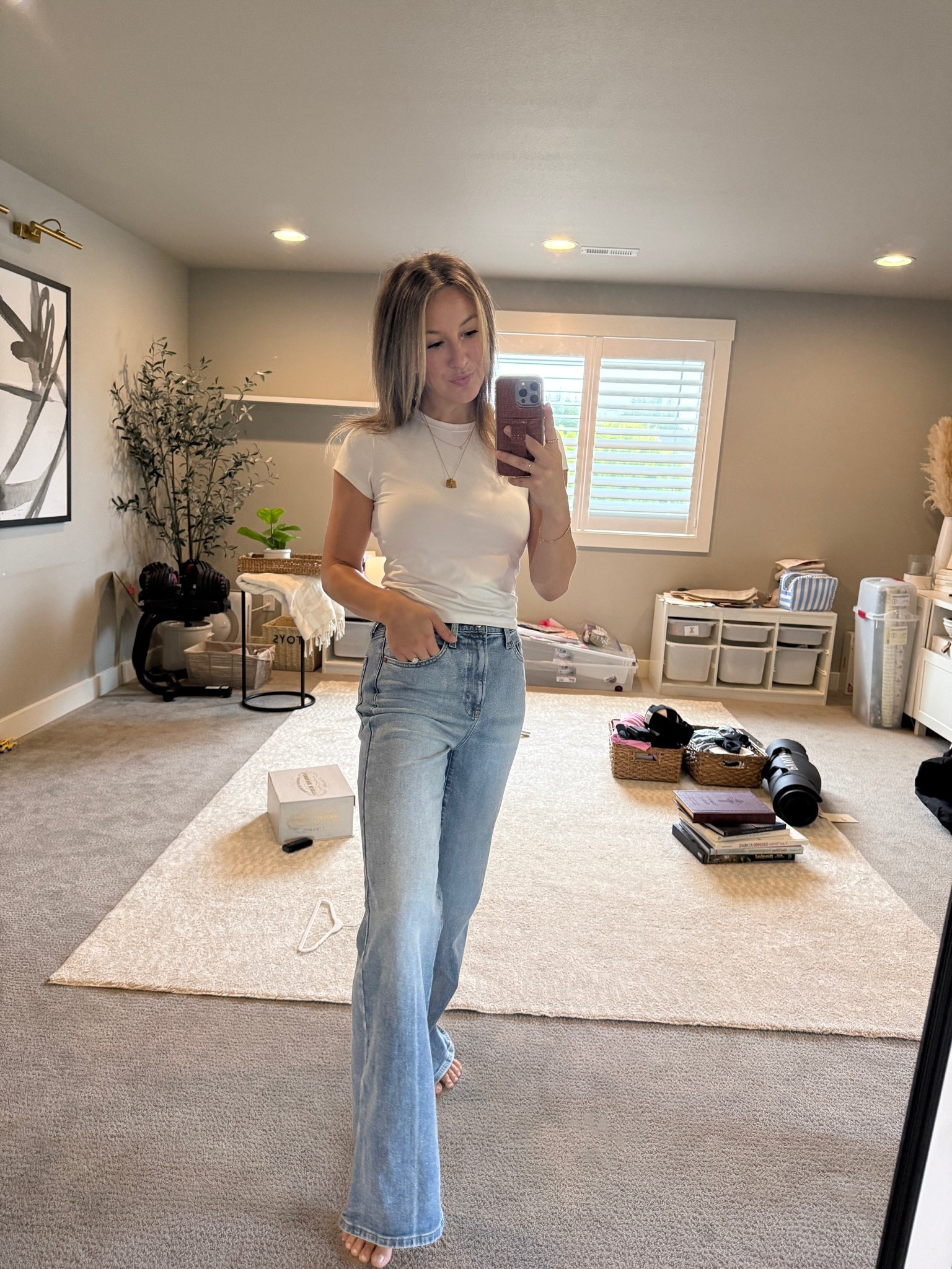 Can’t get over this denim @Target !!! Nearly identical. Wearing tts 4